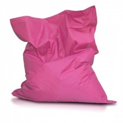 BEZ GRANULÁTU Sedací polštář (pytel) Evropa růžový nylon