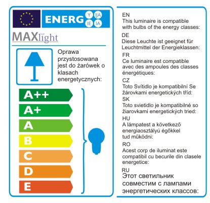 Závěsné svítidlo Maxlight Silver, P0054