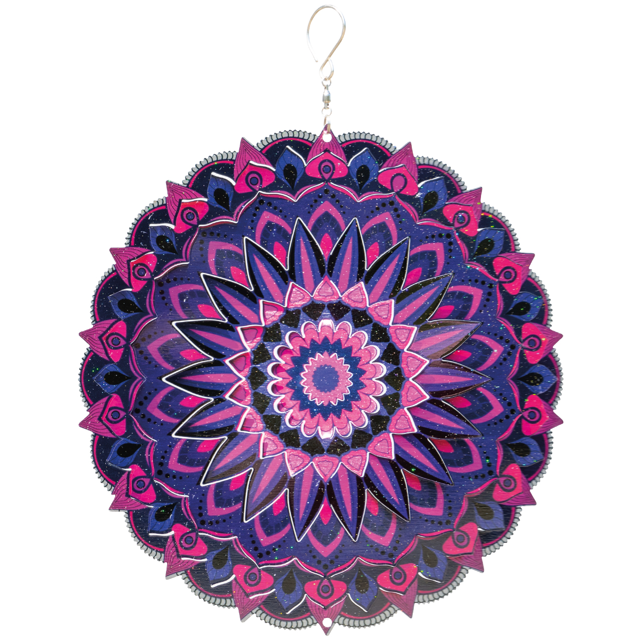 Zahradní větrná dekorace Mandala Tamil 25 cm