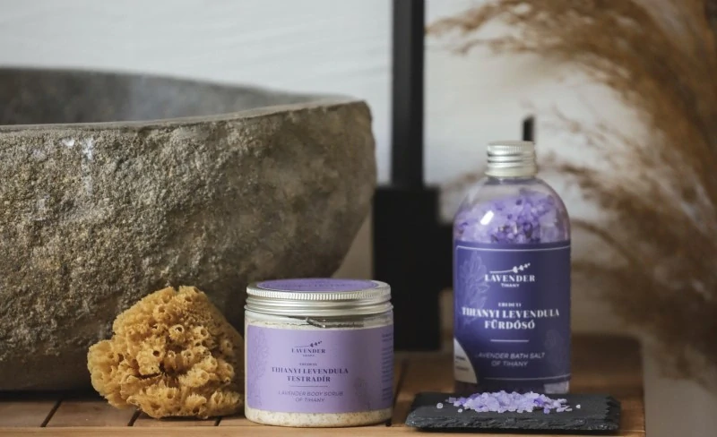 Levandulový tělový peeling Tihany 200 ml VÝPRODEJ