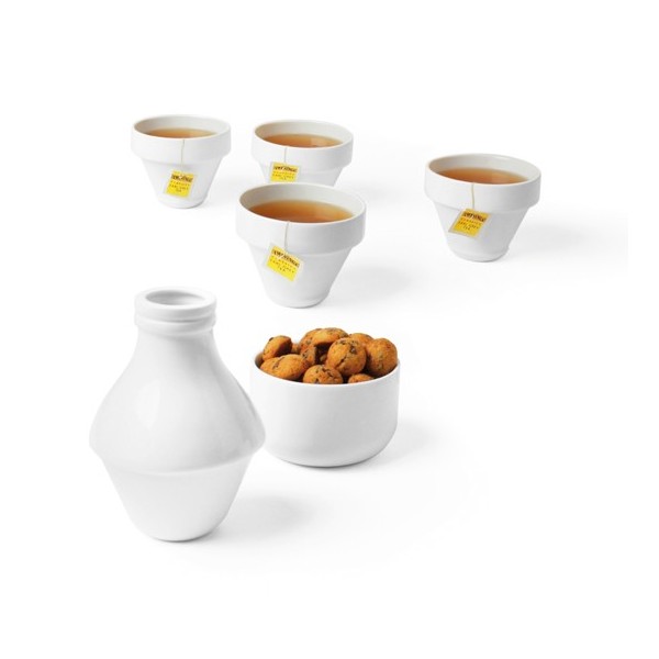 DOIY Porcelánová sestava WITH MILK TOTÁLNÍ VÝPRODEJ
