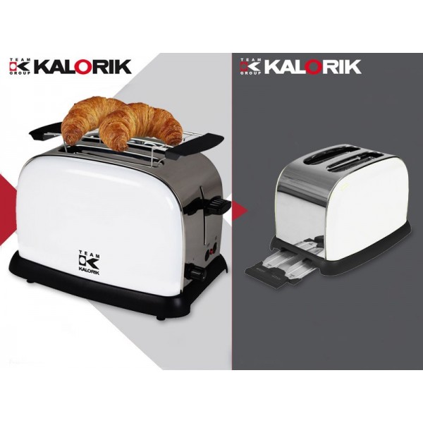 Toustovač bílý Kalorik TKG TO 1008 w VÝPRODEJ