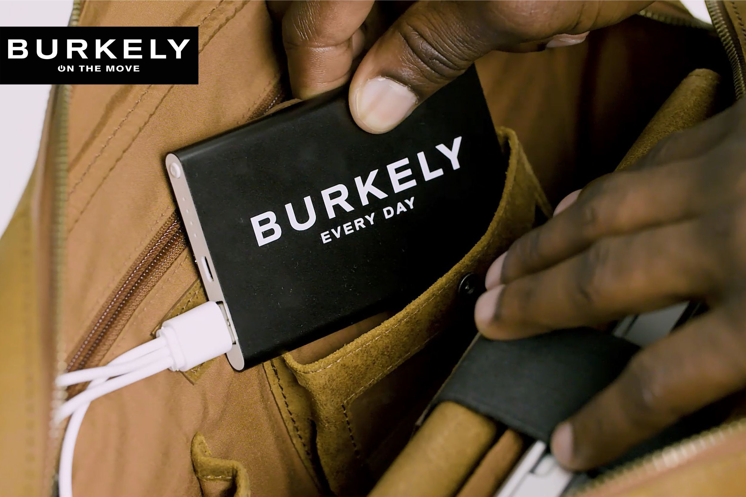 Kožená dámská taška na notebook s powerbankou Burkely Zipper hnědá 51892220 TOTÁLNÍ VÝPRODEJ