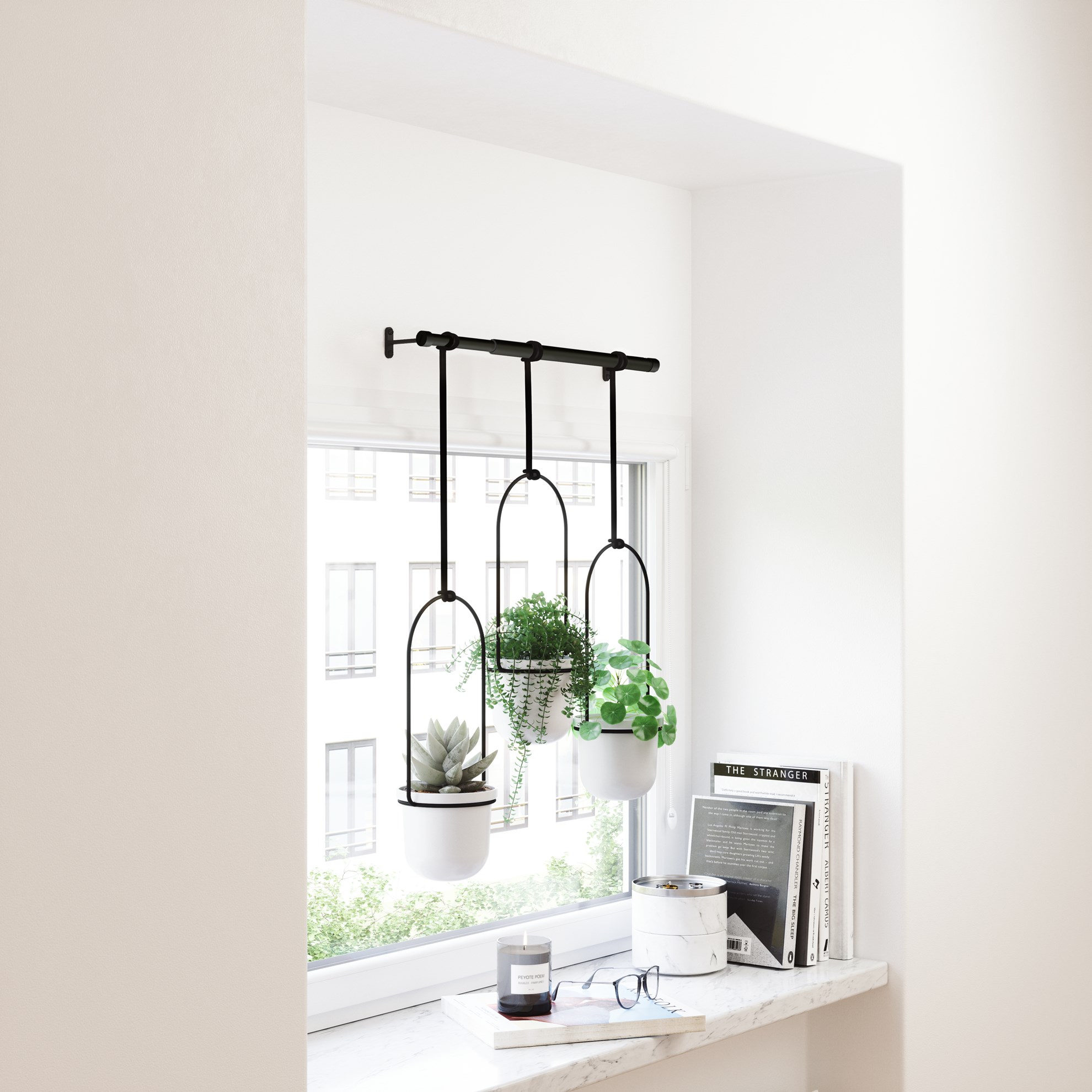 UMBRA květináče Triflora, Set 3 ks
