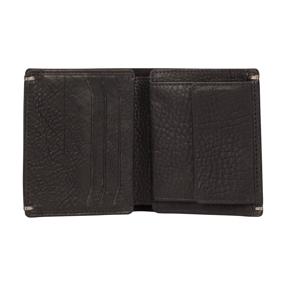 Pánská kožená peněženka Burkely BILLFOLD High coin černá s RFID TOTÁLNÍ VÝPRODEJ