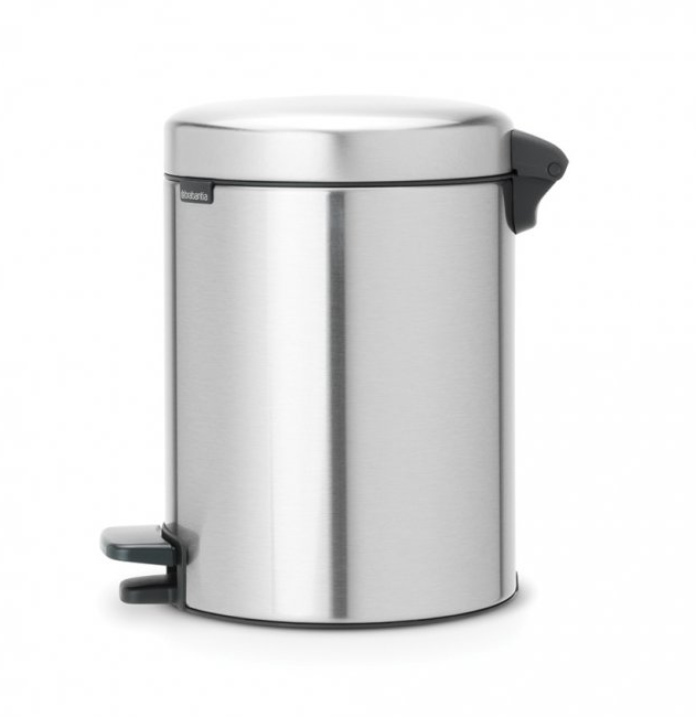 Brabantia Pedálový odpadkový koš newIcon - 5 L, matná ocel FPP