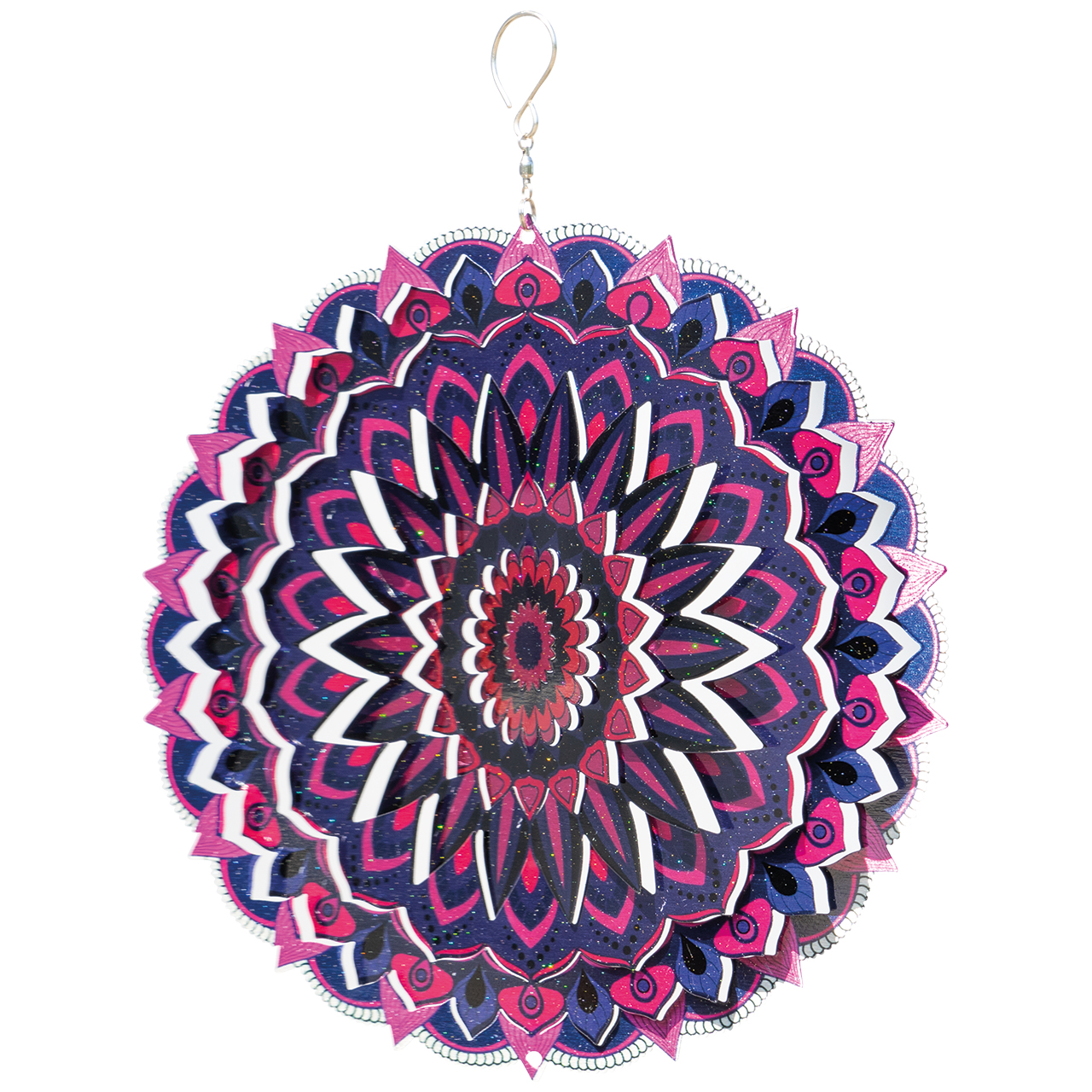 Zahradní větrná dekorace Mandala Tamil 25 cm