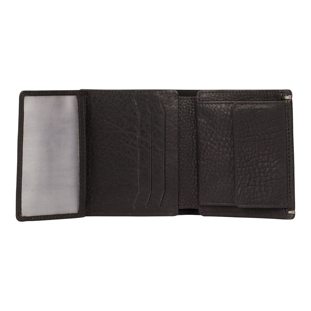 Pánská kožená peněženka Burkely BILLFOLD High coin černá s RFID TOTÁLNÍ VÝPRODEJ