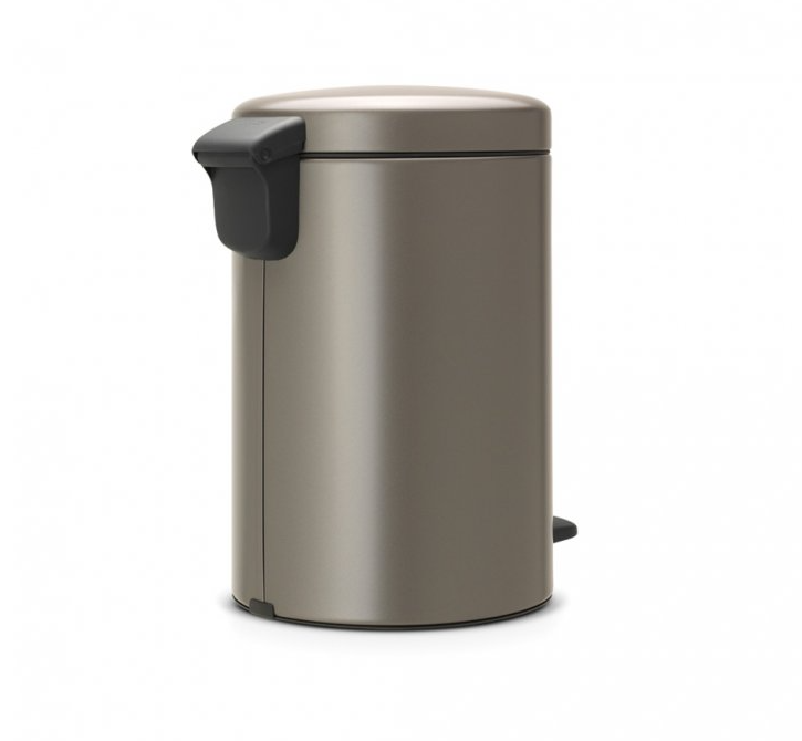 Brabantia Pedálový odpadkový koš newIcon - 12 L, platinová