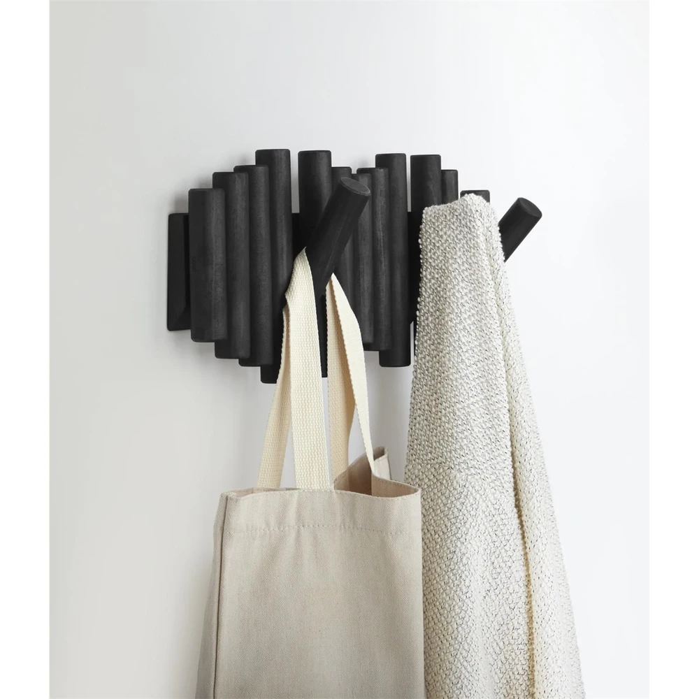 Věšák PICKET 5 háčků černý Umbra VÝPRODEJ