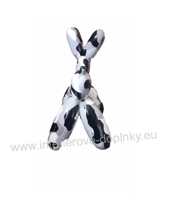 Socha Pes balónkový maskáč 54 cm
