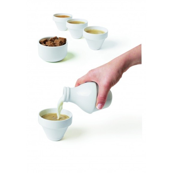 DOIY Porcelánová sestava WITH MILK TOTÁLNÍ VÝPRODEJ