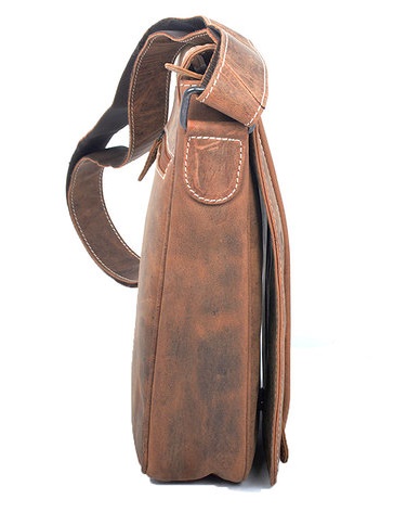 Unisex kožená crossbody taška Arrigo Adam koňak TOTÁLNÍ VÝPRODEJ