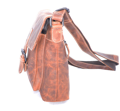 Unisex kožená crossbody taška Arrigo Timy koňak TOTÁLNÍ VÝPRODEJ