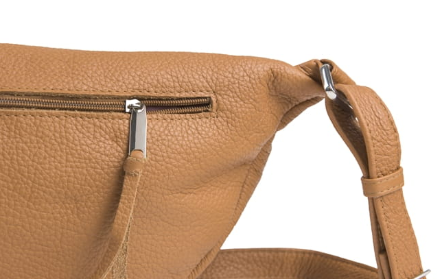 Kožená dámská ledvinka VOOC Zuzi camel TOTÁLNÍ VÝPRODEJ