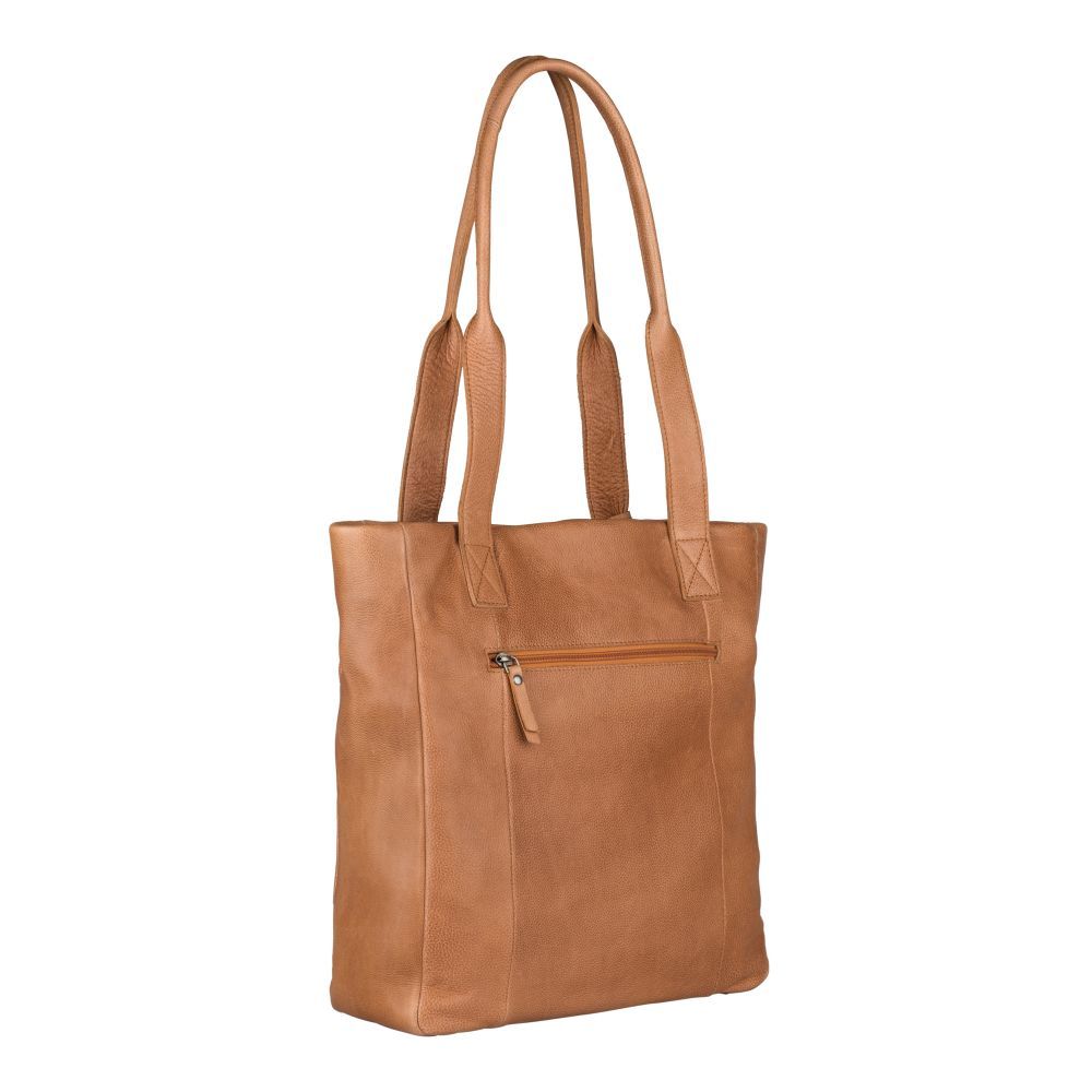 Dámská kožená taška Burkely Just Jackie Shopper koňak 55318424 TOTÁLNÍ VÝPRODEJ