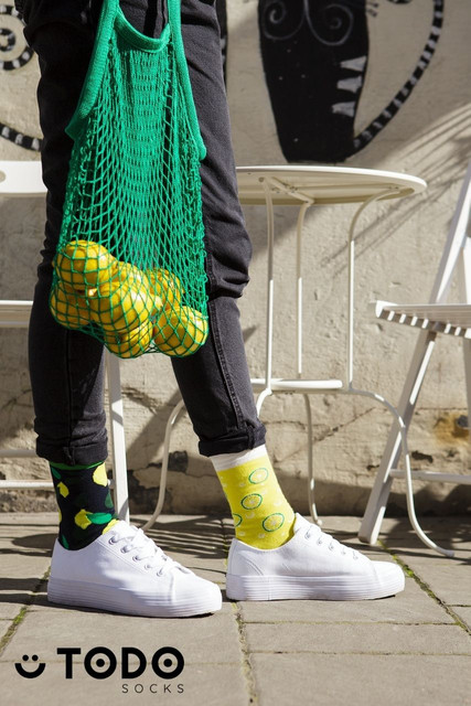 Veselé ponožky TODO SOCKS Limonáda vel.39-42 TOTÁLNÍ VÝPRODEJ