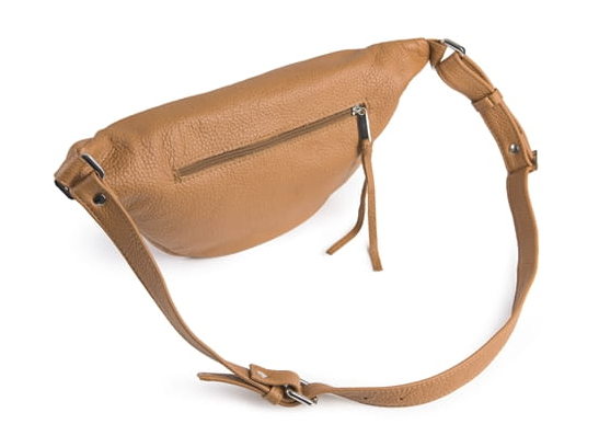Kožená dámská ledvinka VOOC Zuzi camel TOTÁLNÍ VÝPRODEJ
