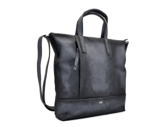 Kožená dámská taška shopper DAAG Native 2 šedá TOTÁLNÍ VÝPRODEJ