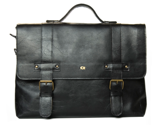 Kožená pánská taška DAAG Jazzy Party 16 černá TOTÁLNÍ VÝPRODEJ