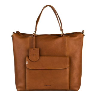Kožená dámská kabelka Burkely Hobo Shopper hnědá 54614726 TOTÁLNÍ VÝPRODEJ