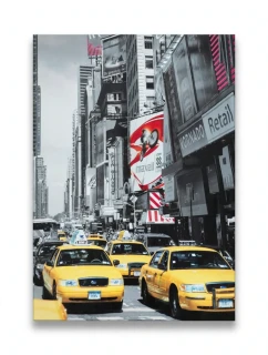 Obraz žluté taxi 50 x 70 cm