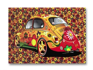 Obraz auto Beetle 70 x 50 cm
