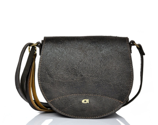 Dámská kožená crossbody kabelka tmavě hnědá Daag Jazzy Wanted 110 TOTÁLNÍ VÝPRODEJ