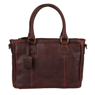 Kožená dámská kabelka Handbag S Burkely tmavě hnědá 53695620 TOTÁLNÍ VÝPRODEJ