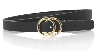 Kožený dámský opasek Timbelt 2020 černý 95 cm TOTÁLNÍ VÝPRODEJ