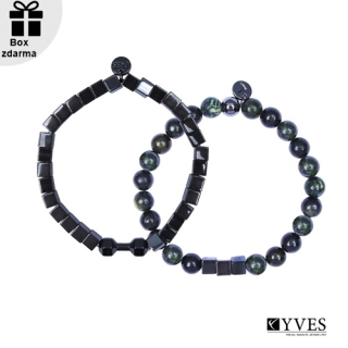 Pánský set náramků Yves 3128 TOTÁLNÍ VÝPRODEJ