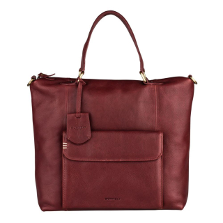 Dámská kožená kabelka červená Shopper Craft Caily Burkely TOTÁLNÍ VÝPRODEJ