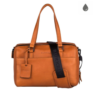 Kožená taška Handbag S Burkely Rain Riley koňak TOTÁLNÍ VÝPRODEJ