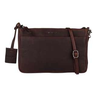 Dámská kožená crossbody kabelka Burkely Antique Avery Crossover L hnědá TOTÁLNÍ VÝPRODEJ