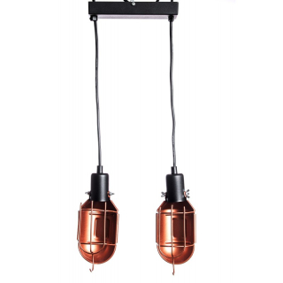 Závěsné svítidlo loftové MECHANICAL 2 měděné