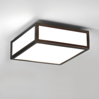 Koupelnové svítidlo ASTRO LIGHTING MASHIKO 200, bronz a bílé sklo 0993 TOTÁLNÍ VÝPRODEJ
