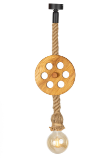 Závěsné svítidlo loftové LOCH NESS přírodní