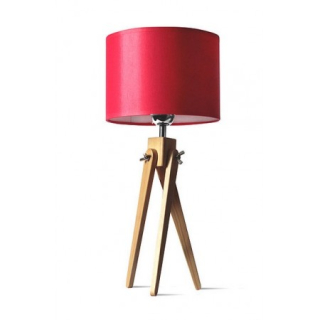 Stolní lampa Lightwood Tripod LW16-01-20 červená