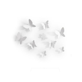 UMBRA Dekorace na zeď MARIPOSA set/9 ks
