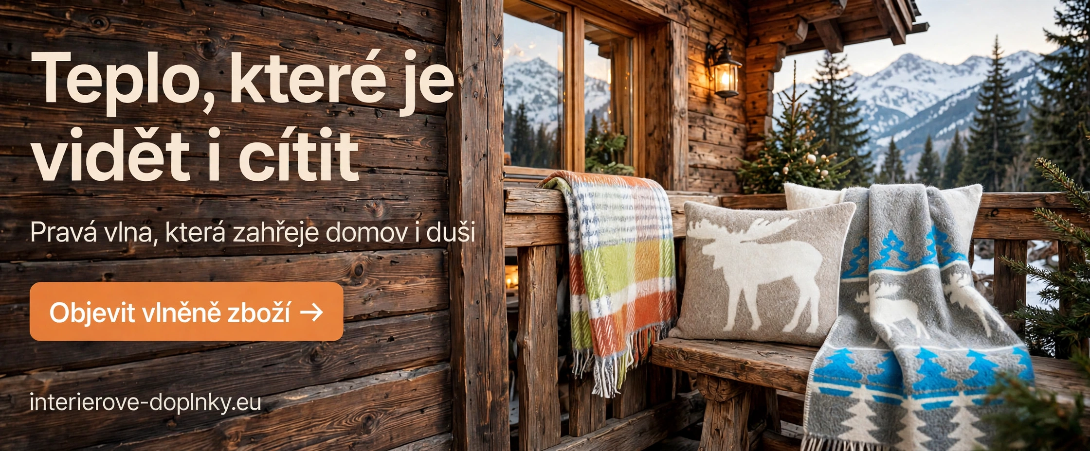 banner vlněné zboží
